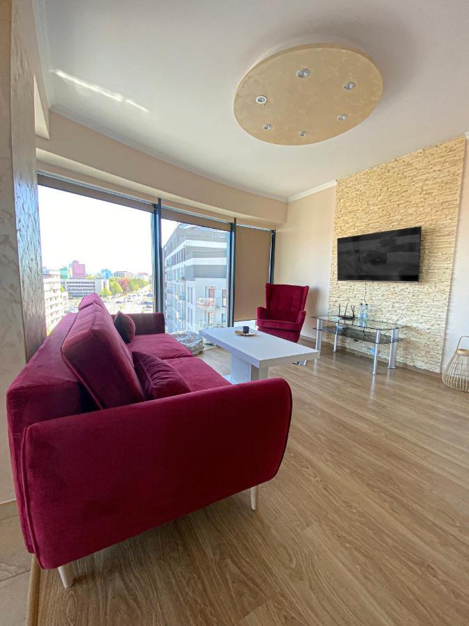 Glass Tower Apartament ジェシュフ エクステリア 写真